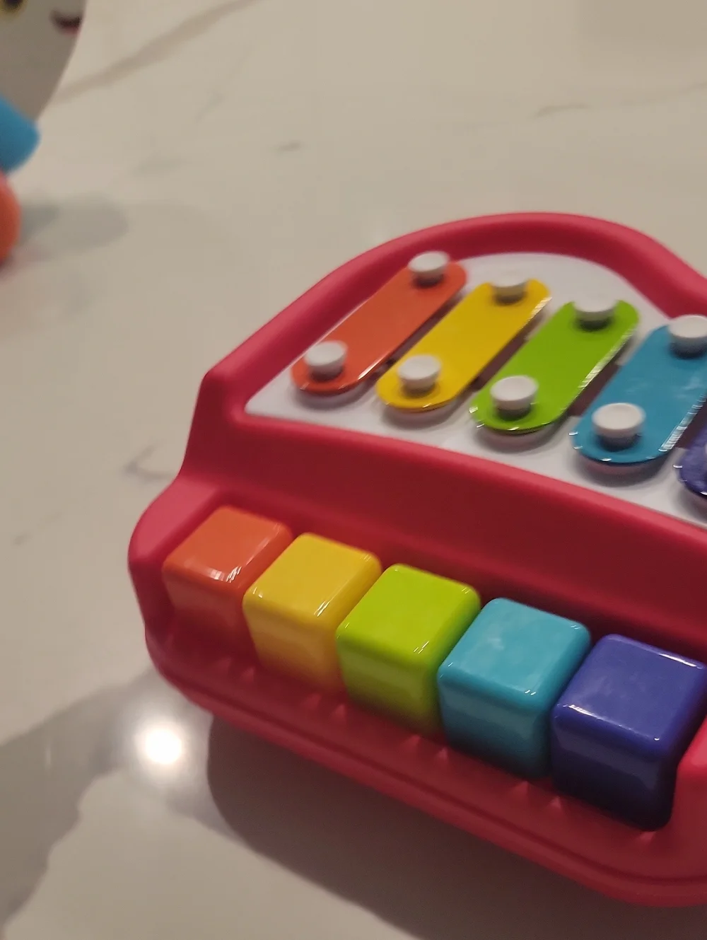 Kids Colorful Musical Xylophone Toy - Pink